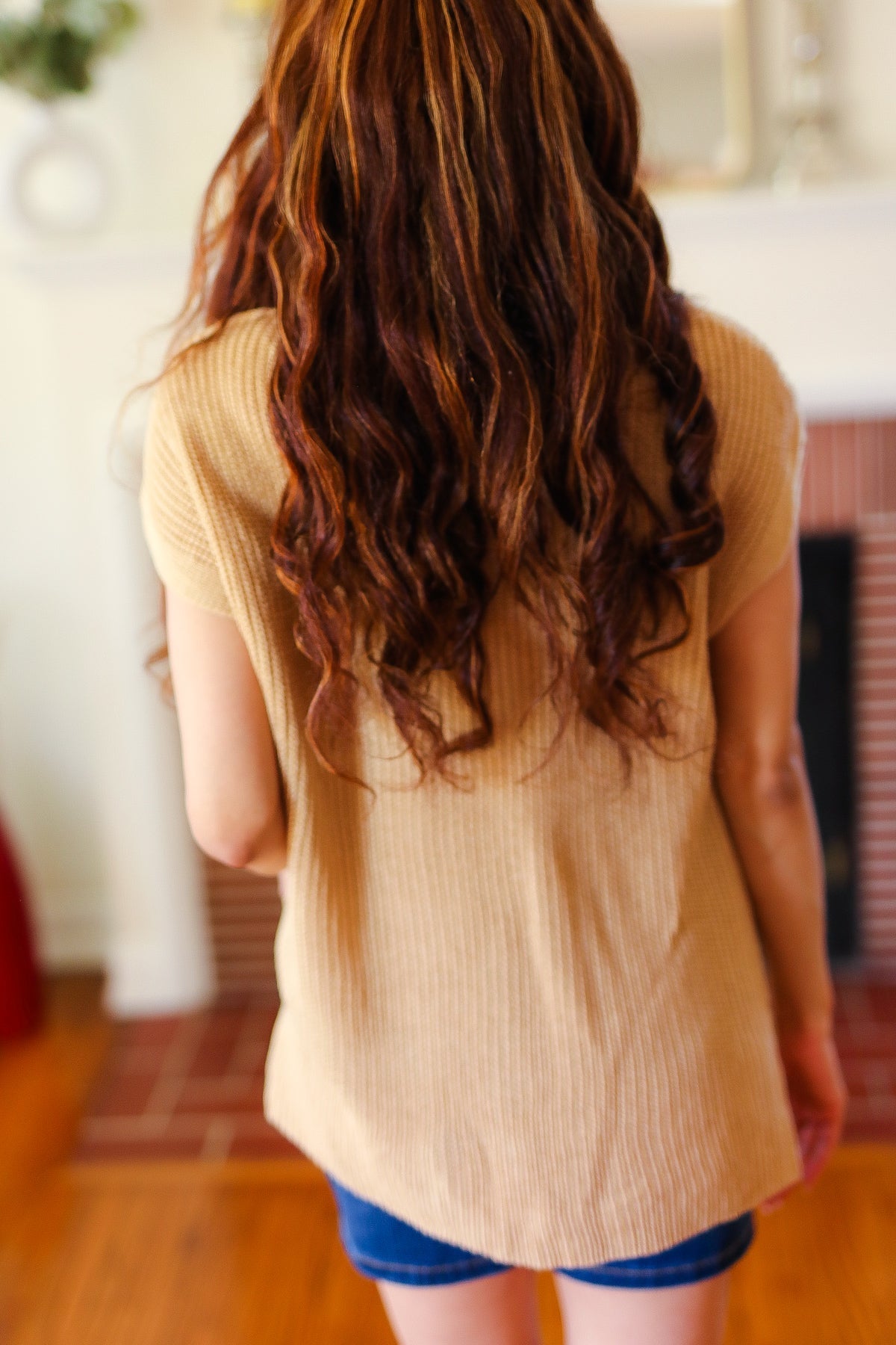 Best In Bold Taupe Dolman Ribbed Knit Sweater Top (Open Pack)