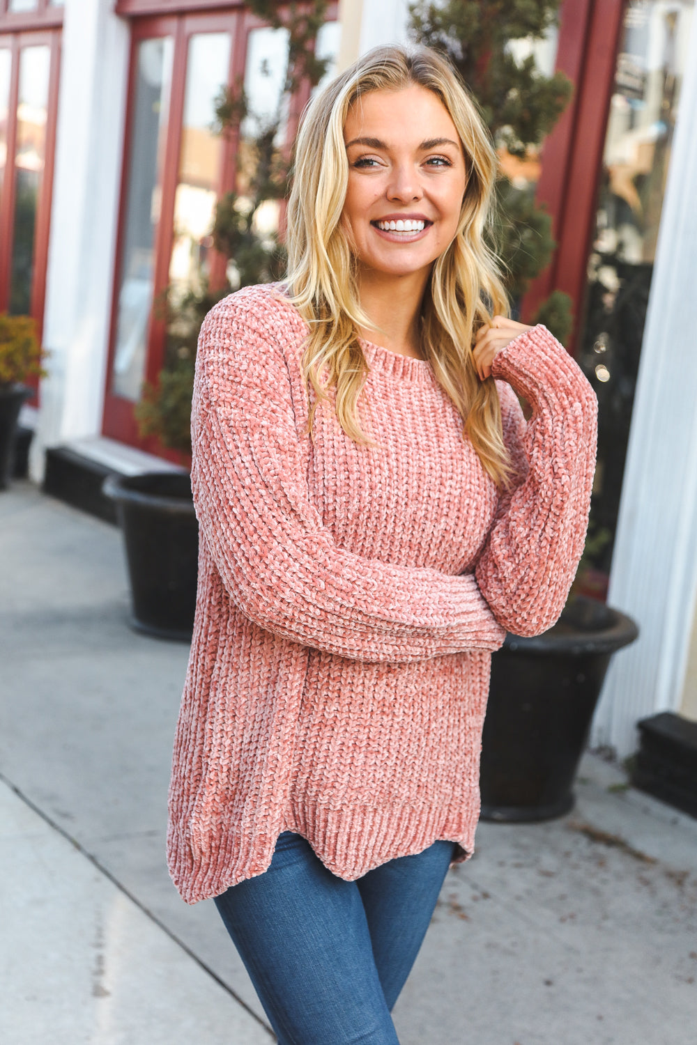 Mauve Soft Ultra Thick Sweater