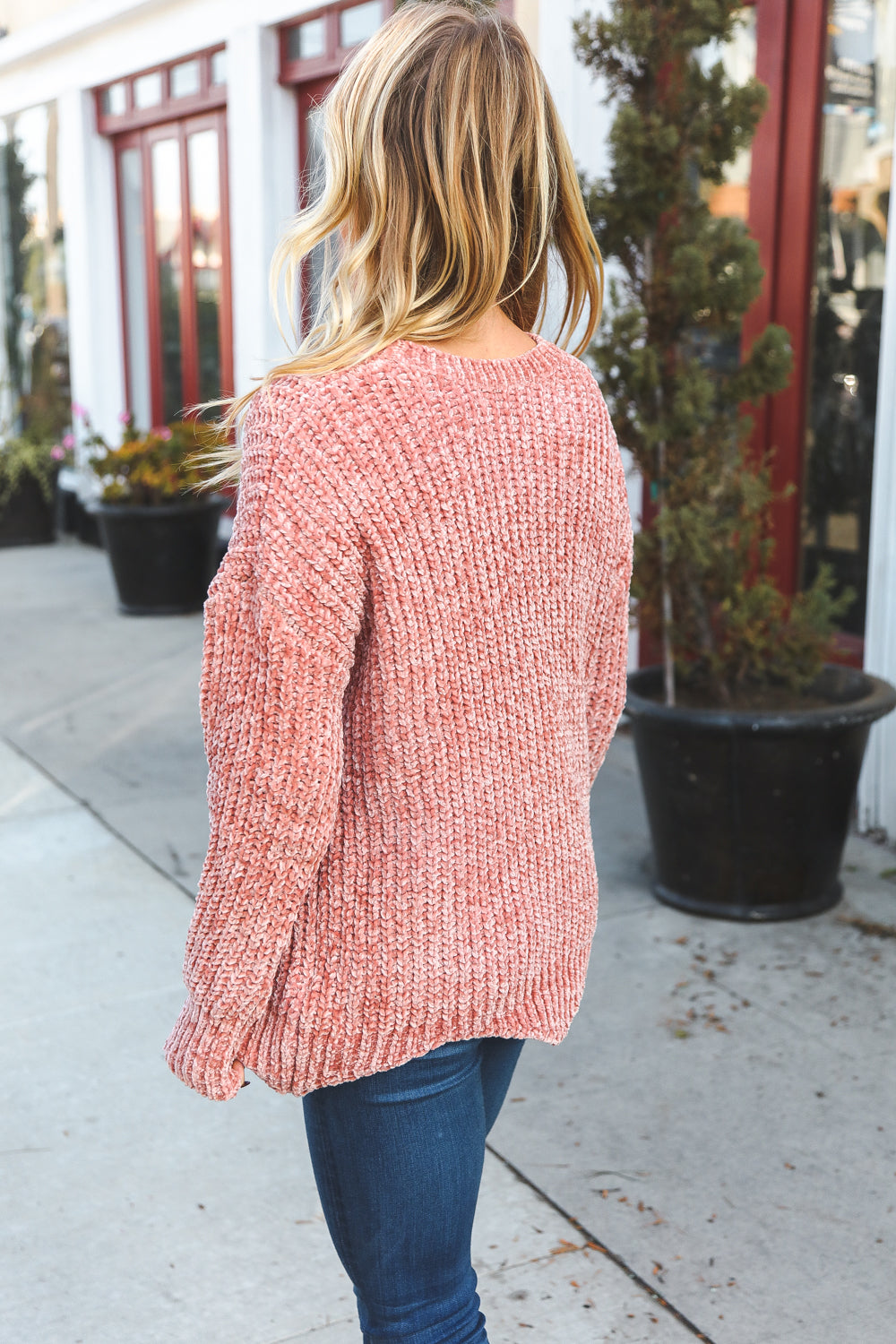Plus Mauve Soft Ultra Thick Sweater